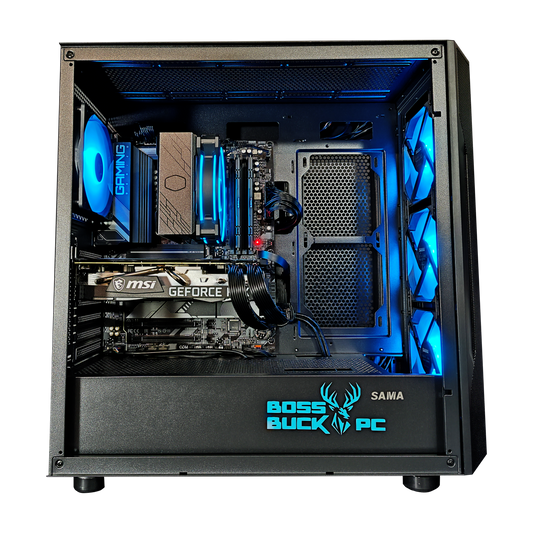 CYBER BUCK- AMD Ryzen 5 5600X, RX 6600, 32GB DDR4, 1TB Gen4 NVME SSD