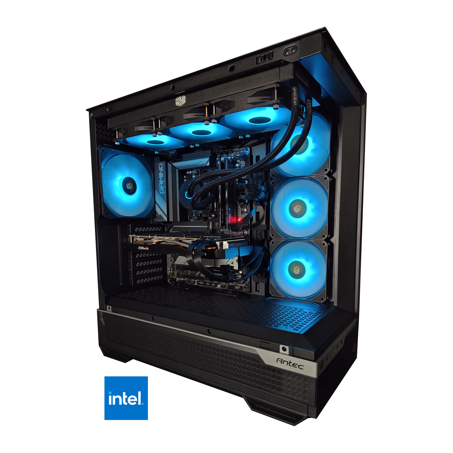 RAGING BOSS ALPHA- Intel i9 14900K, RTX 5080, 32GB DDR5, 2TB Gen4 NVME SSD