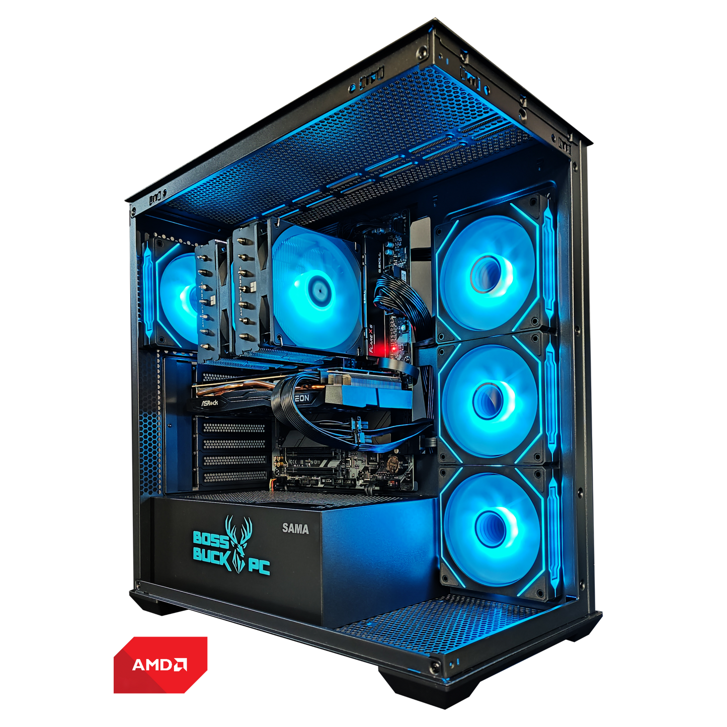 VIPER BUCK ALPHA- AMD Ryzen 7 9700X, RTX 5070, 32GB DDR5, 2TB Gen4 NVME SSD
