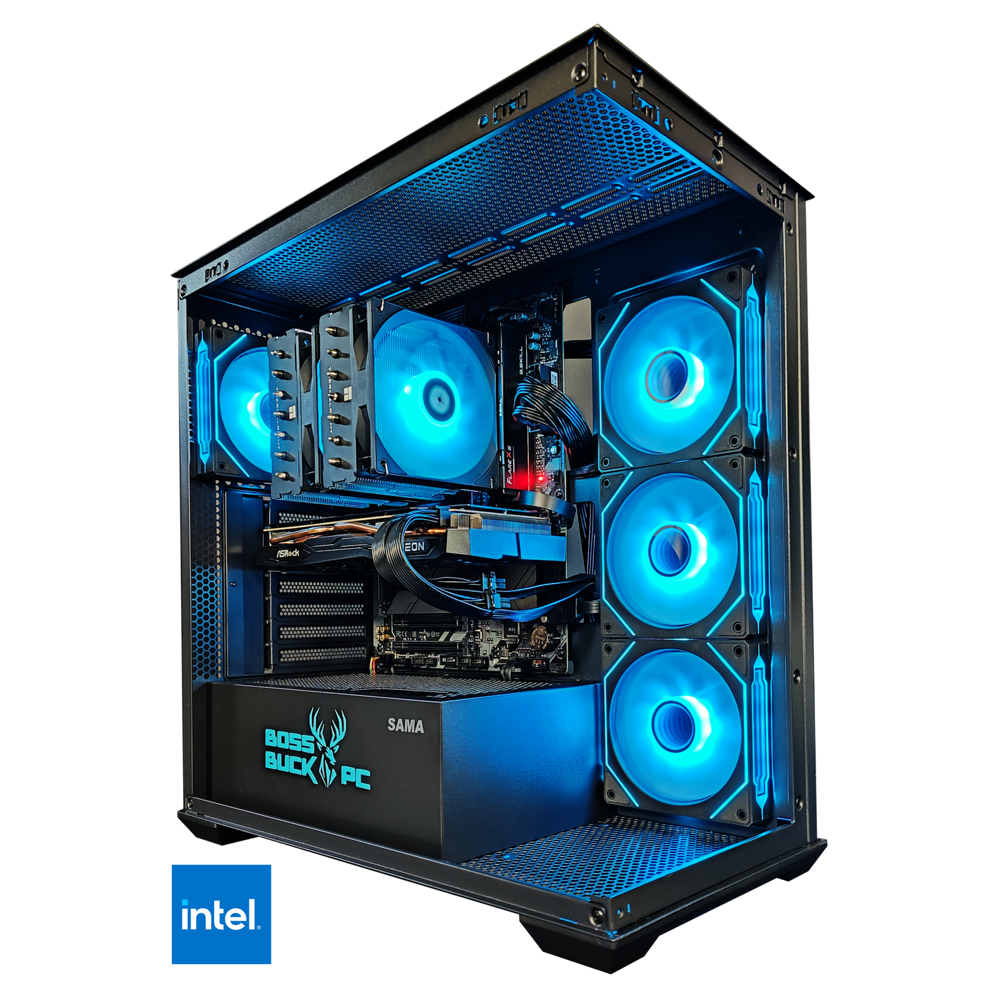 VIPER BOSS ALPHA- Intel 14700KF, RTX 5070, 32GB DDR5, 2TB Gen4 NVME SSD