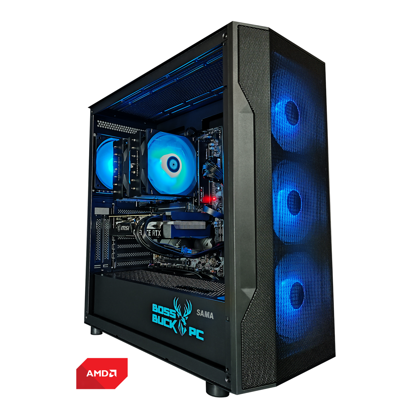 VIPER BUCK- AMD Ryzen 5 9600X, RX 9060 XT, 32GB DDR5, 1TB Gen4 NVME SSD