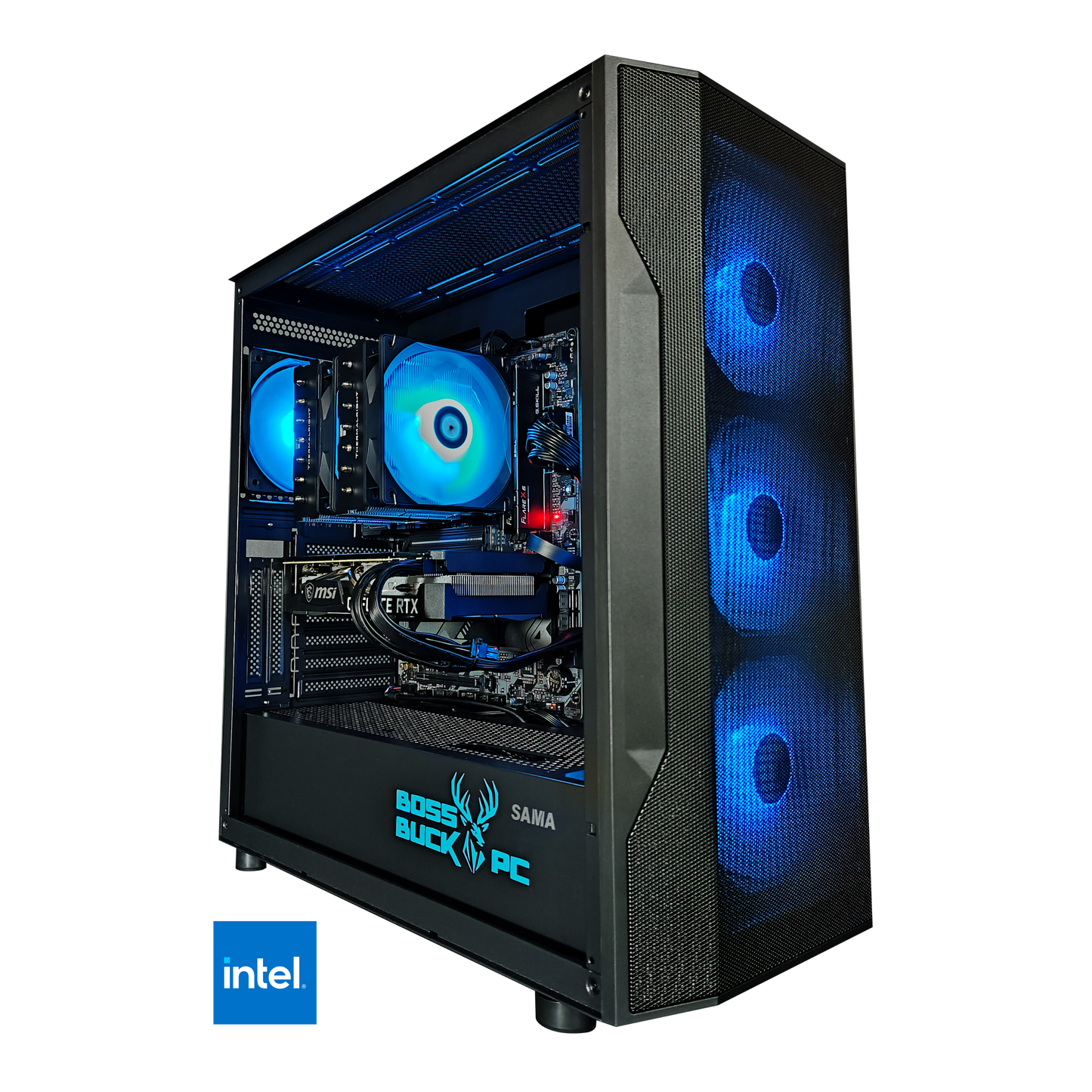 VIPER BOSS- Intel 14600K, RX 9060 XT, 32GB DDR5, 1TB Gen4 NVME SSD