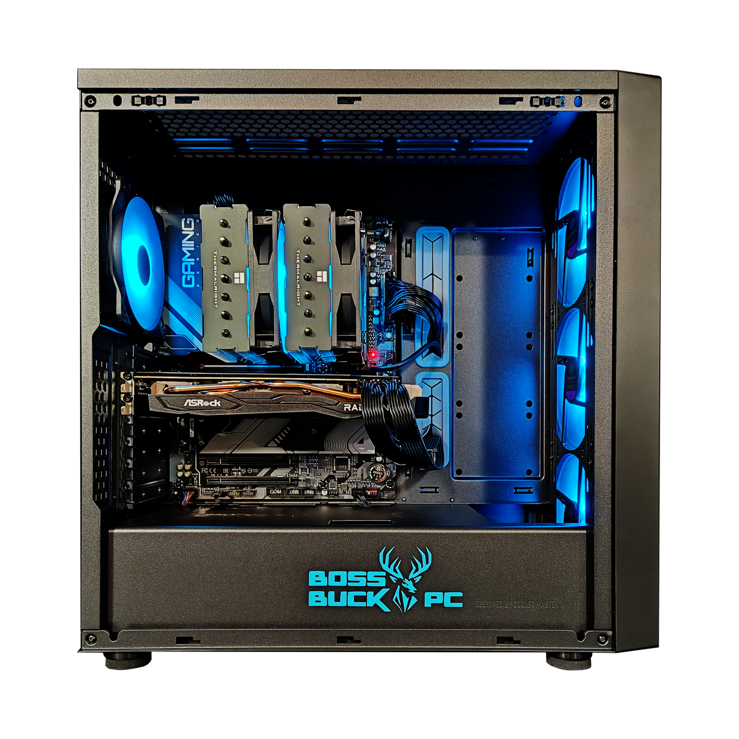 RAGING BUCK- AMD Ryzen 7 7800X3D, RTX 4070 Ti, 32GB DDR5, 2TB Gen4 NVME SSD